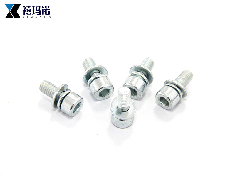 圆柱头内六角平弹垫组合螺丝